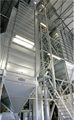 Image of a Tornum TS batch grain dryer